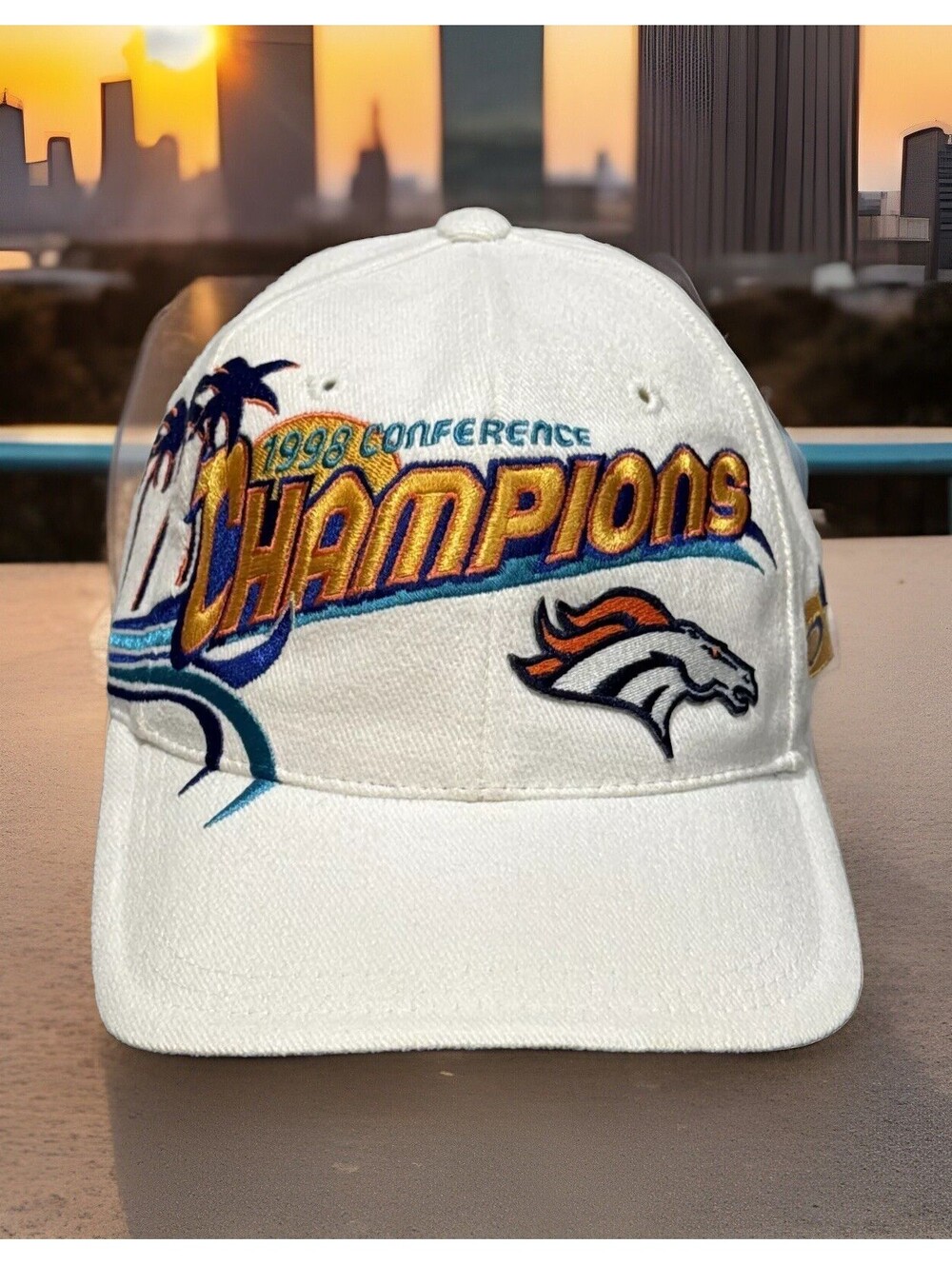 Sports Specialties 1998 Conference Champions Denver Broncos NFL Baseball Cap